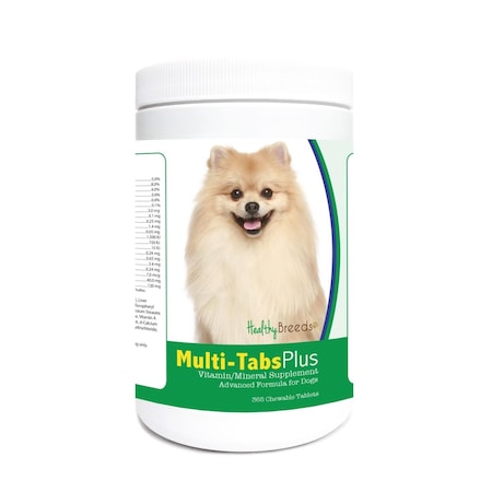Healthy Breeds Pomeranian Multi-Tabs Plus Chewable Tablets, 365PK 840235122920